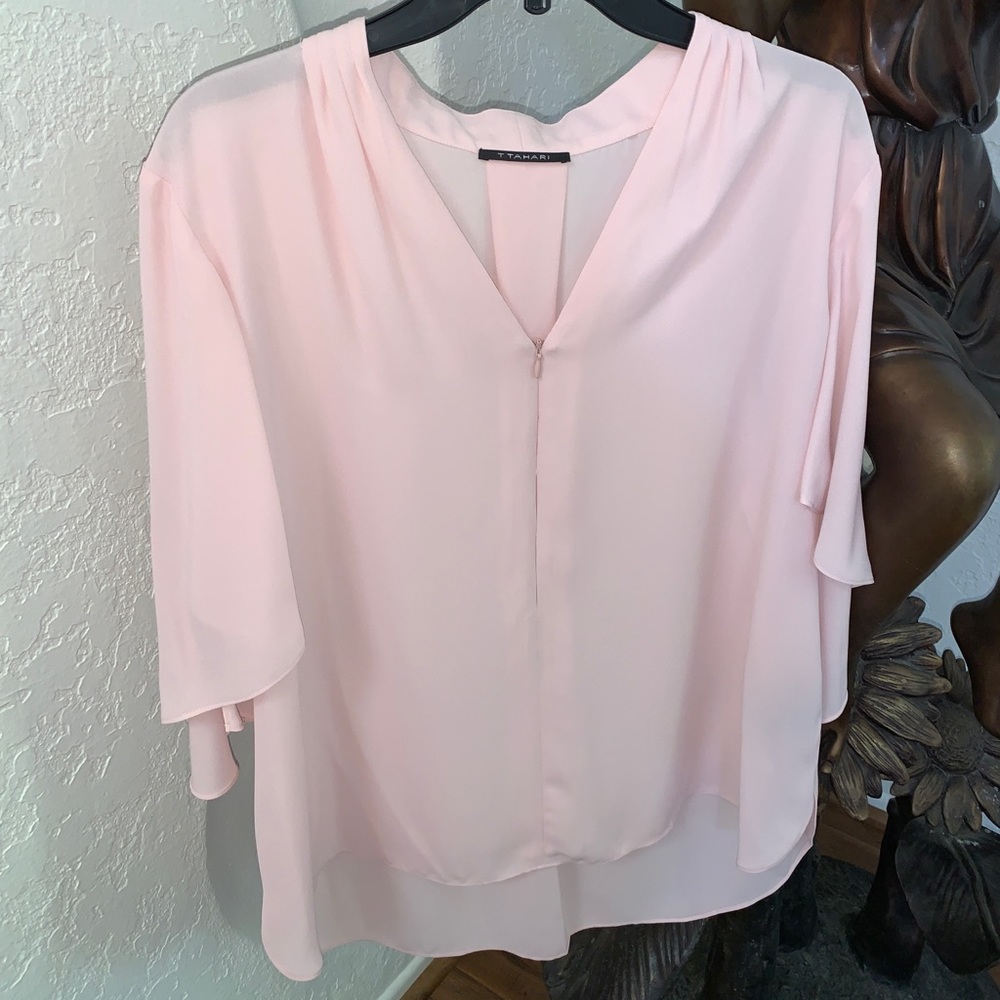 Tahari Light Pink Blouse